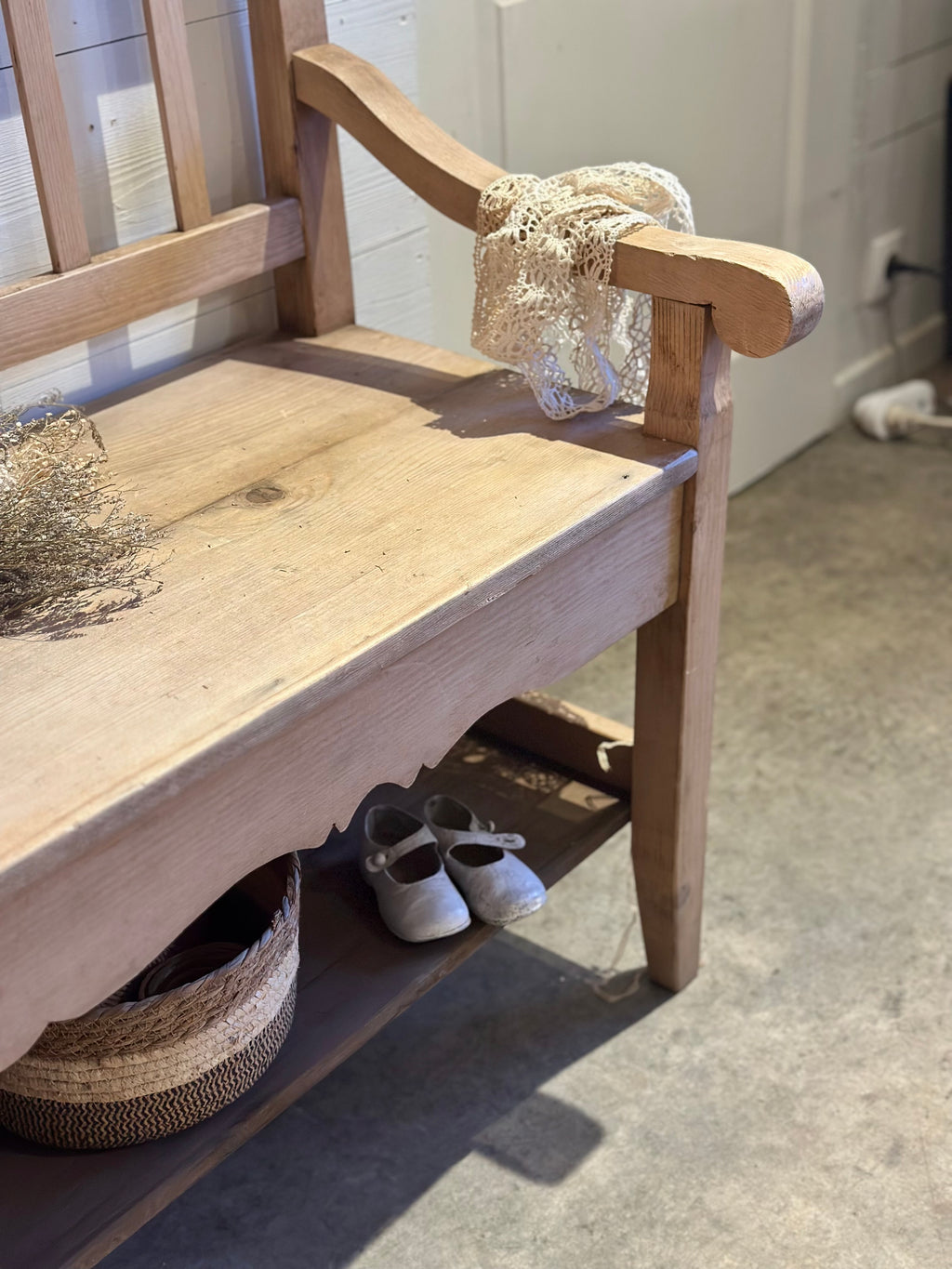 Banc craquant