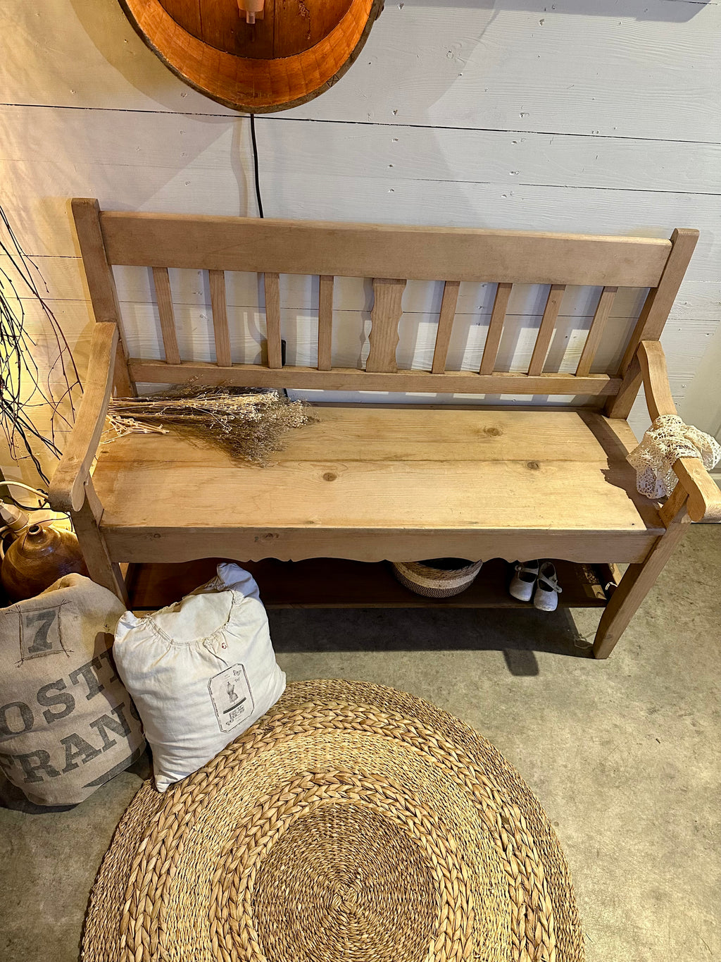 Banc craquant