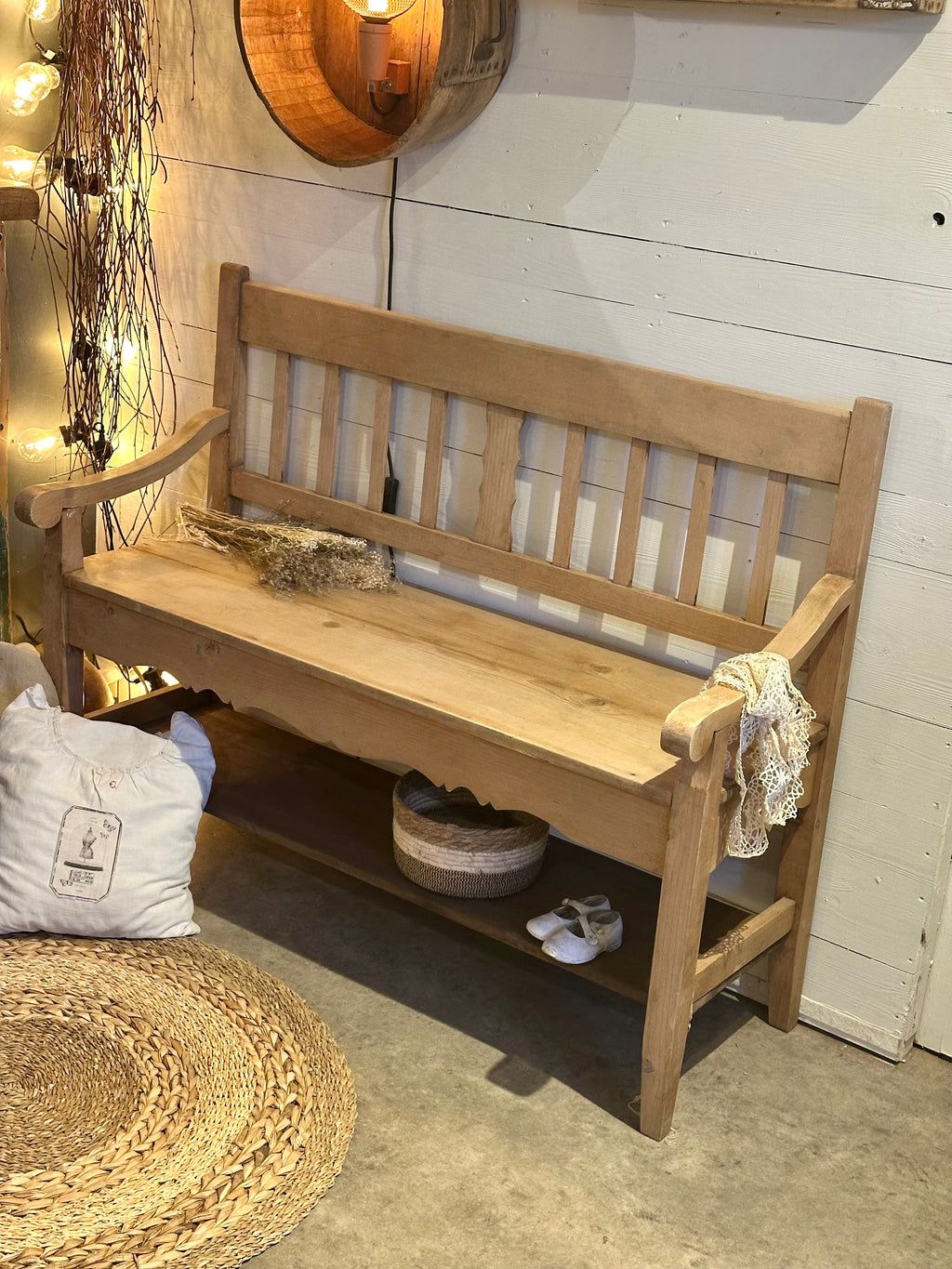 Banc craquant
