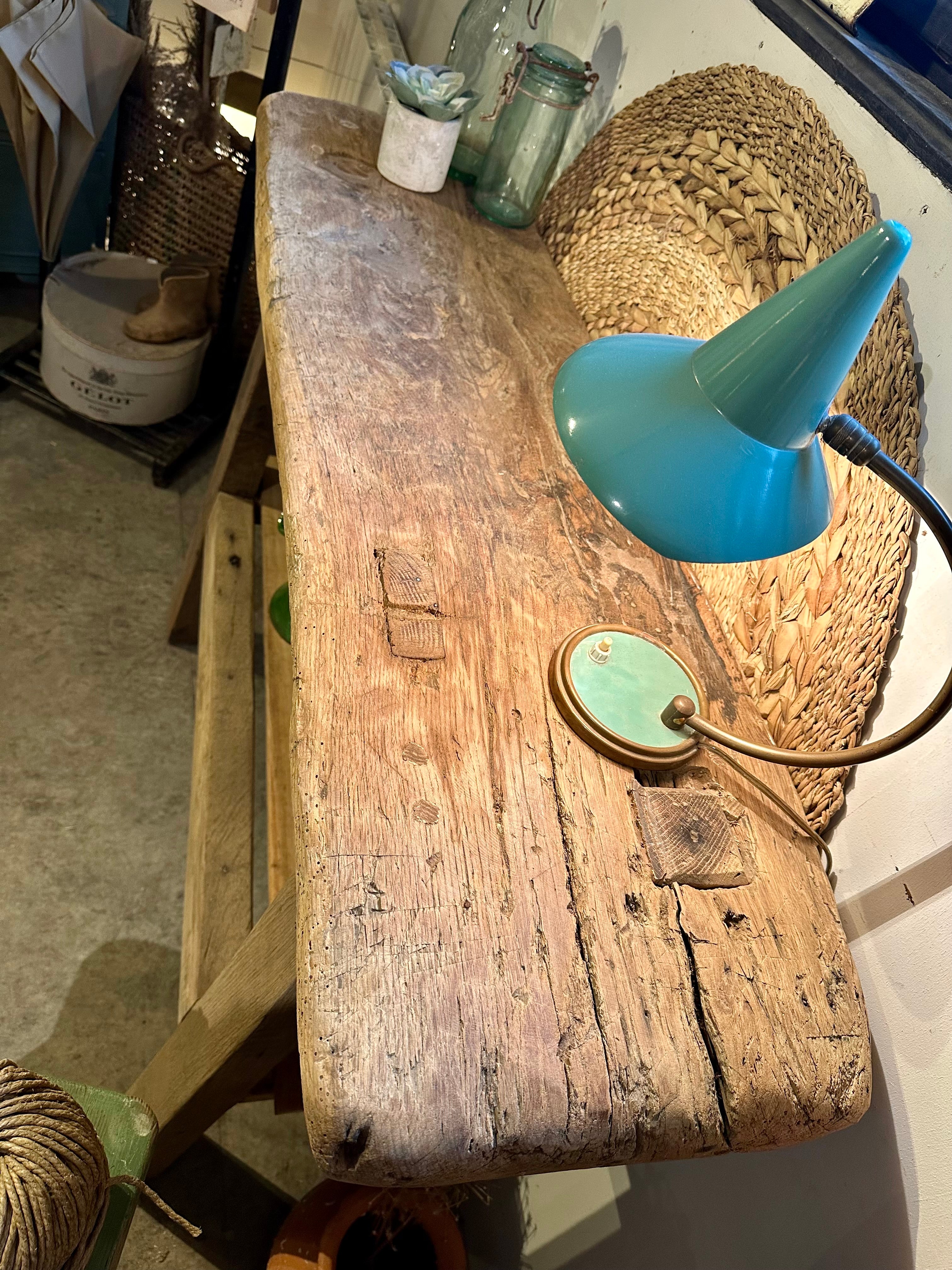Console primitive chêne orme 