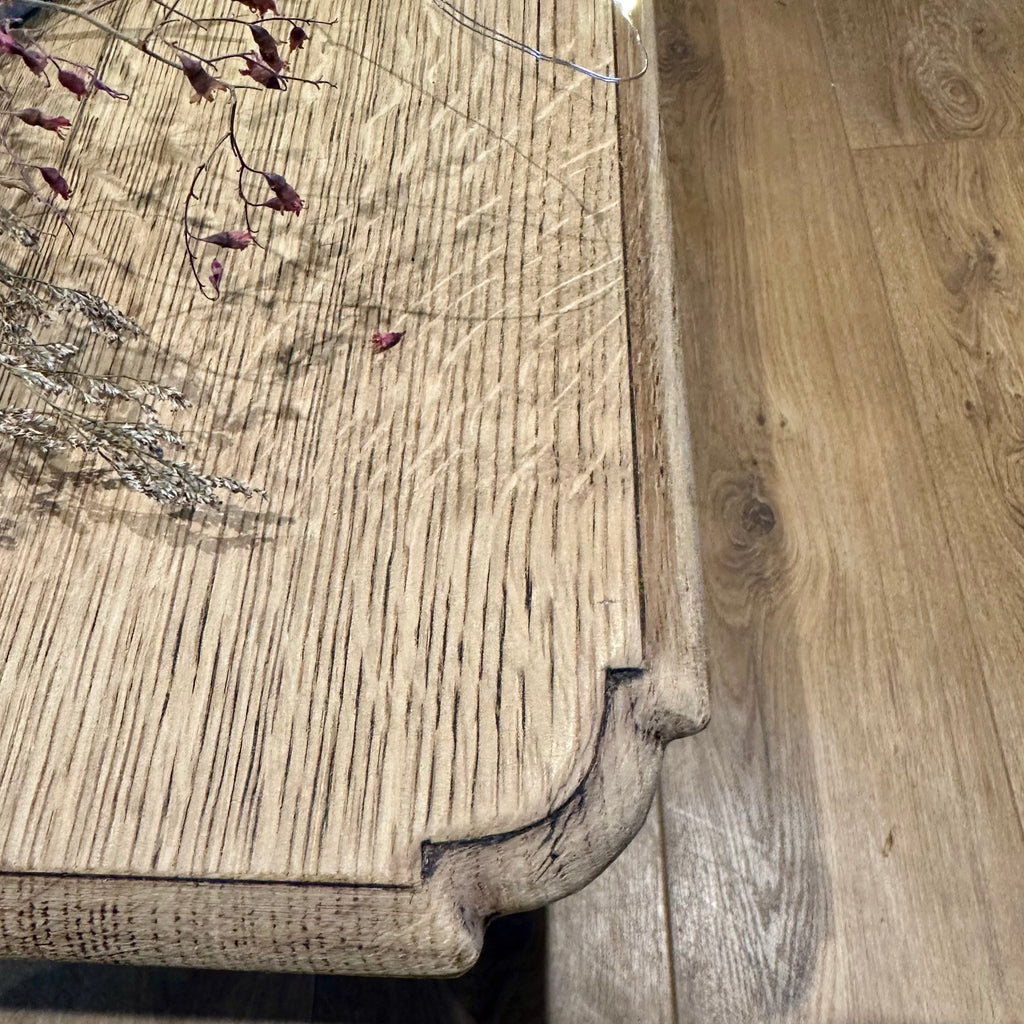 Table basse, chêne.