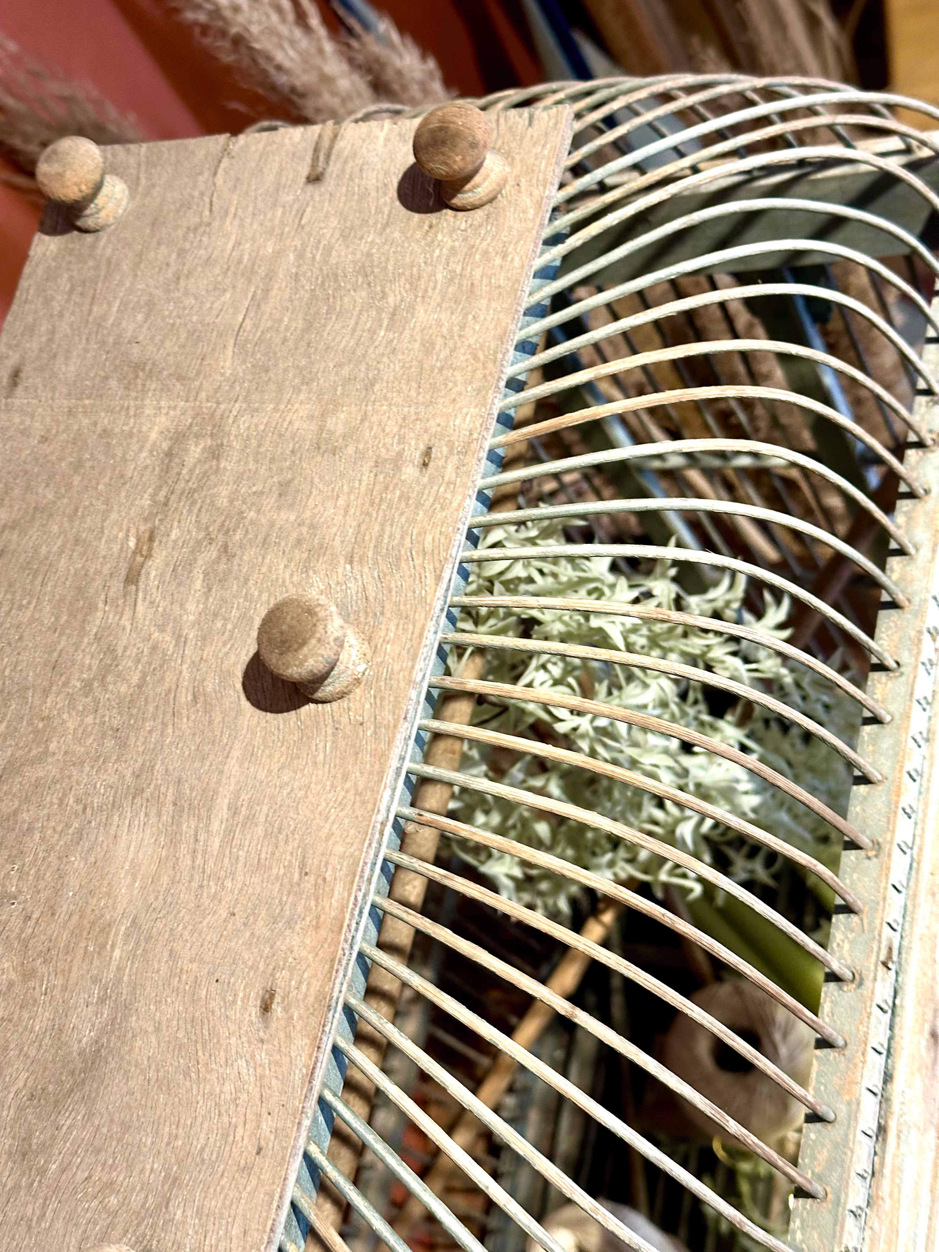 Ancienne cage à oiseaux