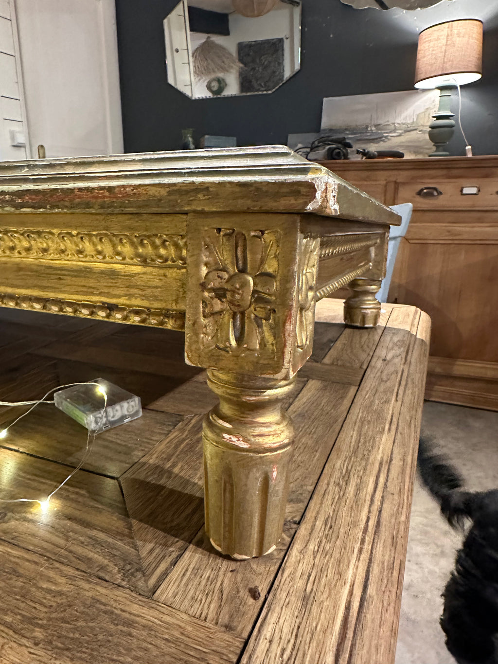 Ancienne vitrine de magasin à poser
