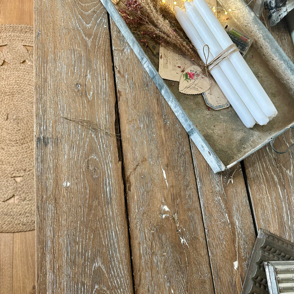 Ancienne table de drapier ou console