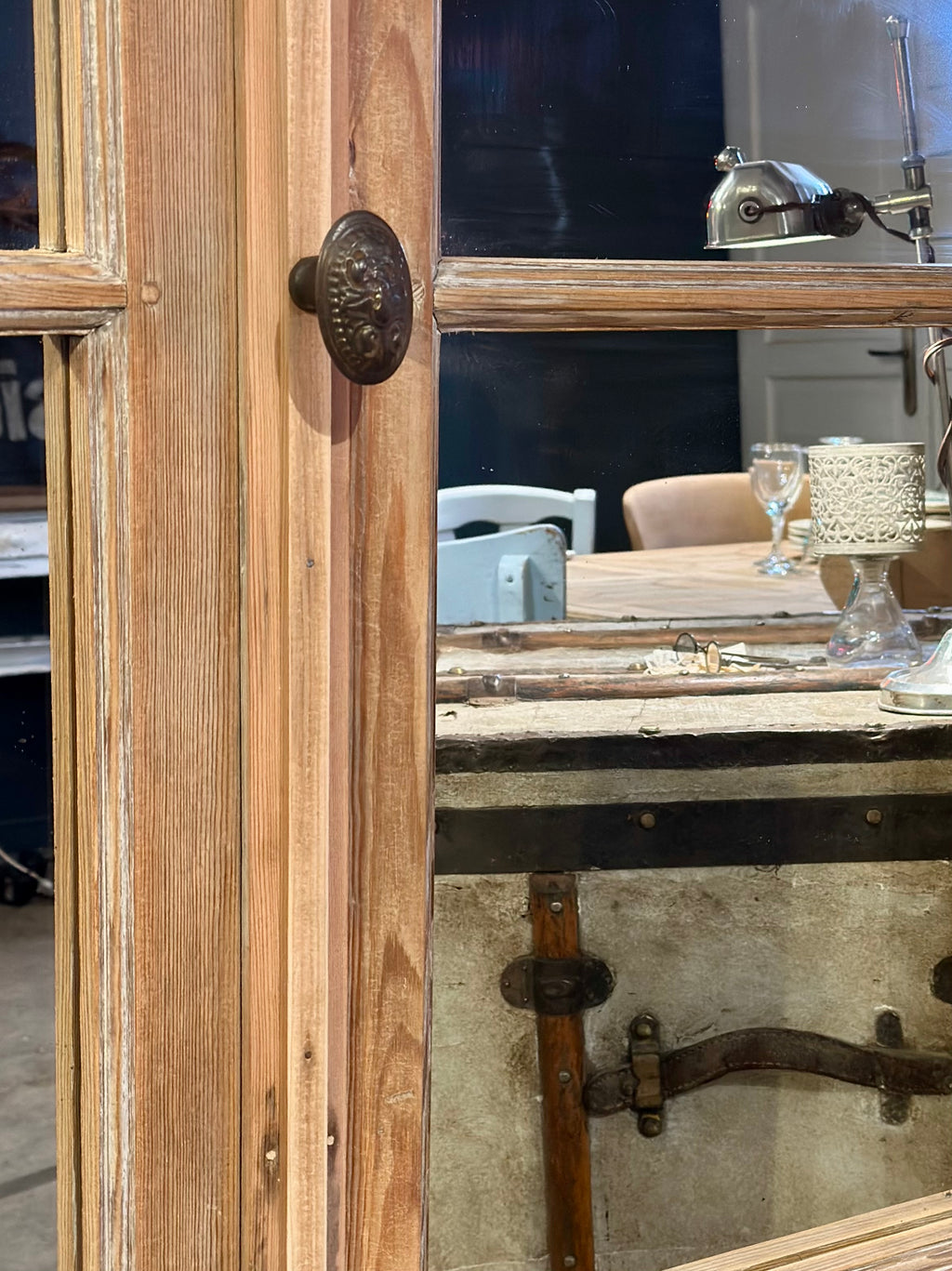 Ancien miroir fenêtre